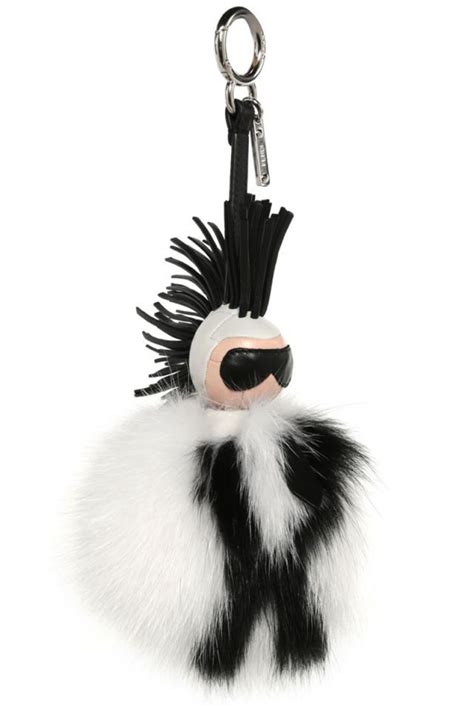 fendi karlito fur keychain|Fendi Fur Karlito Keychain .